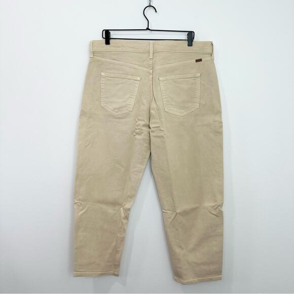 AYR The Beat Drop Jeans Barrel Leg in Straw Hat Cream Tan Size 34 - Picture 3 of 9